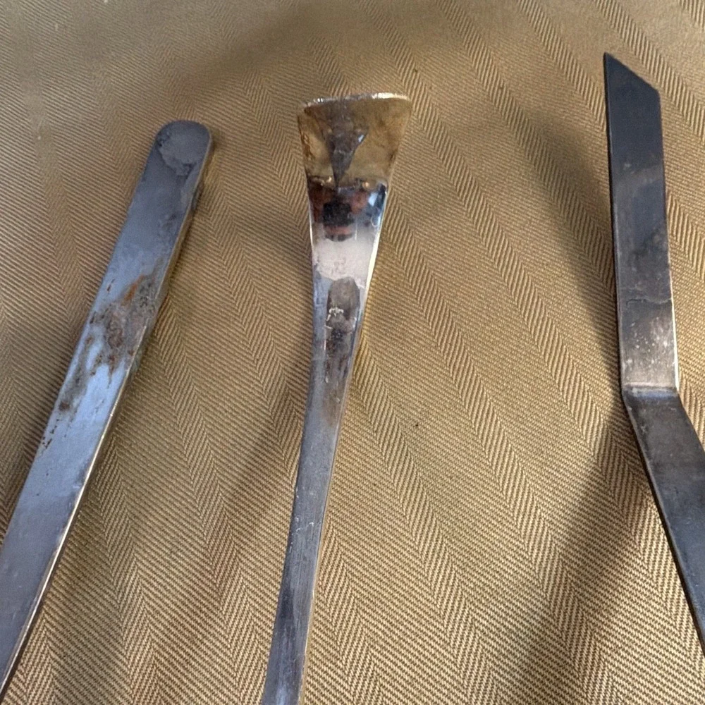Lot of 5 Silverplate Ladles with Floral Pattern Handles, Serving Utensils